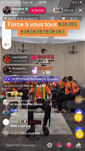 Merci beaucoup à tous les donateurs qui ont fait peter le compteur de @𝐁𝐑𝐀𝐒𝐇𝐀𝐃_𝐂𝐄𝐎🇹🇬 @Donne tv7📺 @tv7_donné📺 frère 🙏💪@letravaildelafarine @TENDRESSE HAIR 💇‍♀️