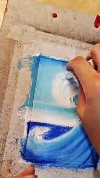 Learn to Paint Waves 🌊 | Soft Pastel Beginner Tutorial