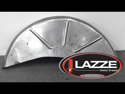Lazze Metal Shaping: How to Quickly Create Wheel Tubs with English Wheel and Shrinker