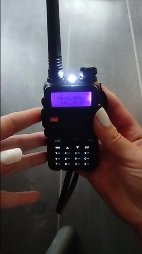 baofeng UV-5R mode lampe