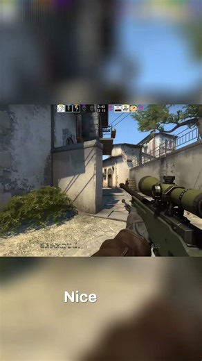 CS:GO Sniper Showdown: Epic AWP and AK-47 Highlights! #shorts