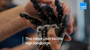 13 reactions | This robot uses tactile sign language in an attempt to help the deaf-blind community! 烙 | Digital Trends | Facebook