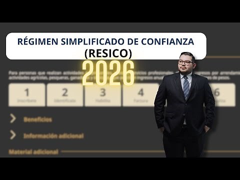 Simplified Regime (RESICO) 2026