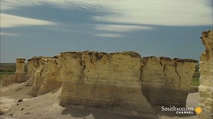 Kansas’ chalk towers are a stunning monument to the passing of time – since the Sunflower State joined the Union on this day in 1861, they’ve been slowly eroding back into the prairie. Have you seen these wonders in person? See more on Aerial America: http://bitly.com/AerialKansas | Smithsonian Channel