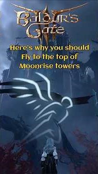 🕊 Flying to the top of moonrise towers in BG3 BEFORE fighting Ketheric on HM