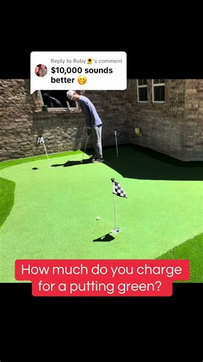 Replying to @Ruby🌻 putting green