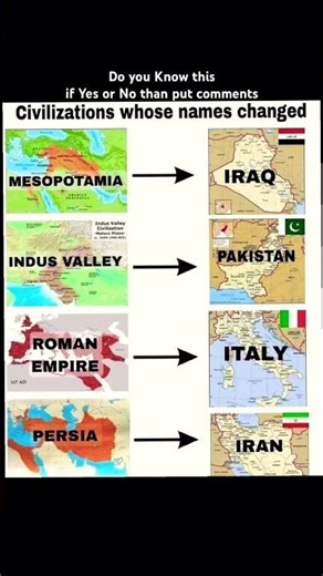 Civilisation Map of Iraq, Iran, Italy & Iran #history #iran #persia #mesopotamia #ancientorigins