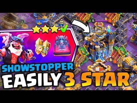 Easily 3 Star Showstopper Challenge in Clash of Clans!