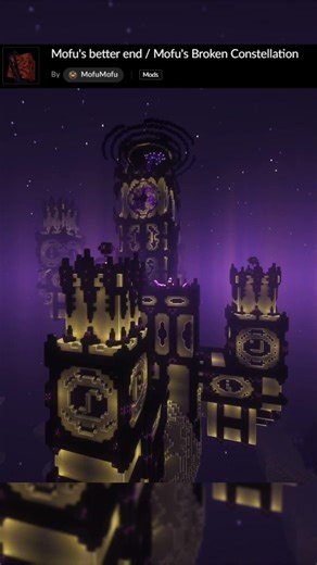 ¡Este Mod trae la NUEVA END UPDATE a MINECRAFT! - Mofu's better end #minecraft