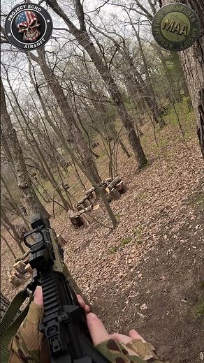 Eshooter flare Smoky BT Silo in action #airsoft #mnairsoft