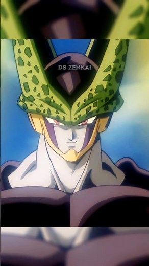 Cell Survives his own Explosion #dragonball #goku #gohan