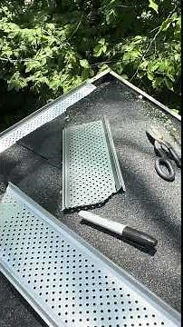 DIY Rain Gutter Leaf Guard Installation | Alu-Rex Clip-n-Guard (Costco) for Eavestroughs