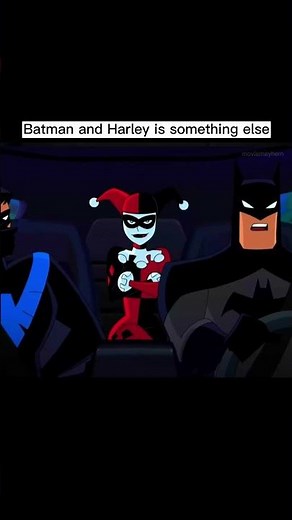funny batman, Night-wing, and Harley Quinn moments😂 I Batman and Harley Quinn #dc
