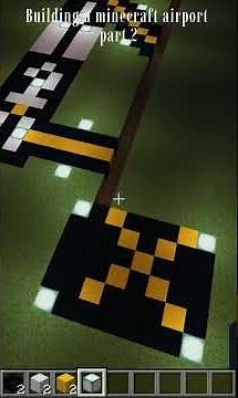 Building a Minecraft airport part #2