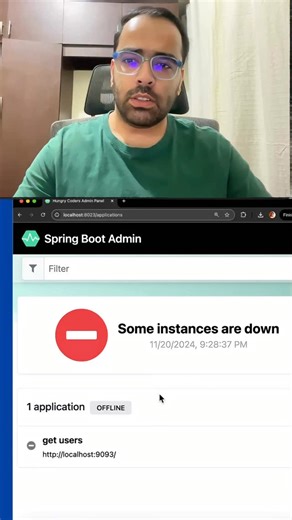 Aman Sahni on Instagram: "Spring Boot Admin #hungrycoders #coding #programmer #programming #codinglife #java #webdeveloper #coder #developer #softwaredeveloper #springboot #fullstackdevelopment #fullstackdevelopers #codingisfun #codinglife"