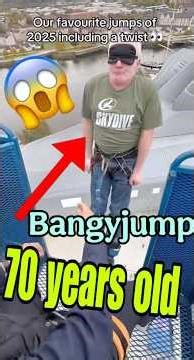 Bungyjump! 70 years🪂#shorst