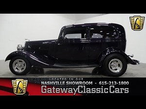 1934 Ford Tudor Sedan - Gateway Classic Cars of Nashville #115
