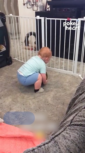 7.4K views · 65 reactions | Just casually pumping iron with a 15-pound medicine ball | Poke My Heart | Facebook