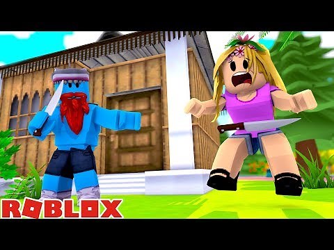 LITTLE KELLY AND SHARKY IN A KNIFE FIGHT !!! Sharky Roblox