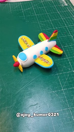 Ajay Diwakar on Instagram: "How to make fondant airplane / airplane cake / cake topper . . Hi this is a fondant airplane making tutorial . . #airplane #helicopter #fondant #toppers #cake #kids #toys #figurine #dummy #crafts #fondantcake #fondanttoppers #aeroplanecake #ajay_kumar0321 @ajay_kumar0321"