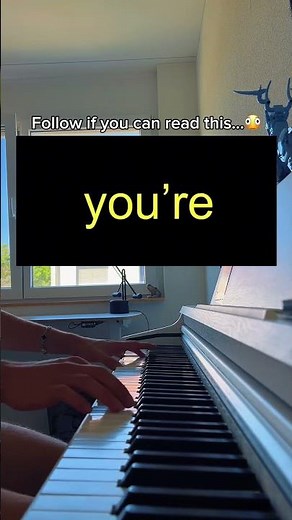 You gotta one up your speed reading skills to actually do this one...