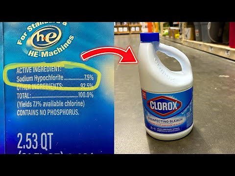Bleach vs Sodium Hypochlorite (What's the Difference?)