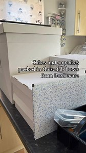 5.6K views · 33 reactions | Todays wedding cake all packed up and ready to depart Cakes and cupcakes packed in these fab boxes by @Boxsecure | Cakes By Carol | Facebook