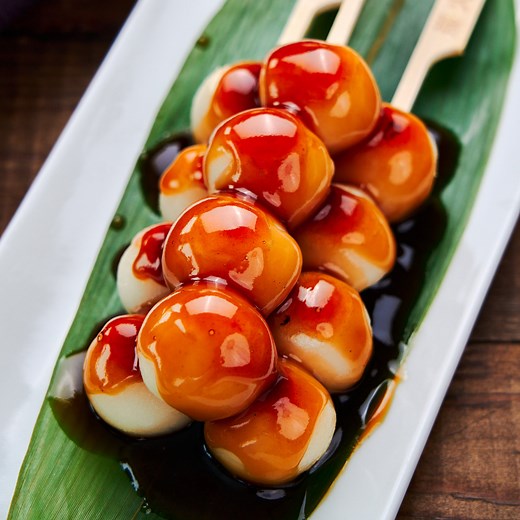 Mitarashi Dango Recipe (みたらし団子) | Sweet Soy Glaze