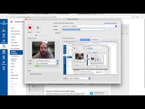 Panopto Basics Overview