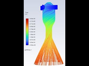 swirl injector VOF simulation