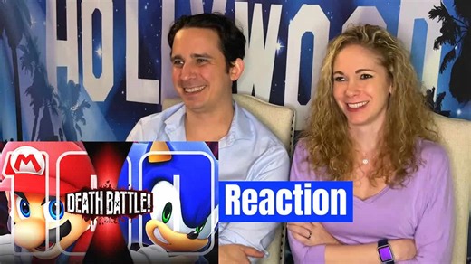 Death Battle Mario vs Sonic reaction