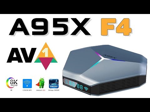 The Fabulous A95X F4 Amlogic S905X4 Android TV Box