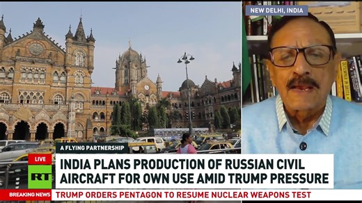 India and Russia to jointly build a new civil airliner — Anil Chopra