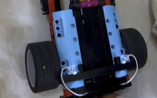 【lego moc】用buggy motor 怪兽马达造一辆赛车