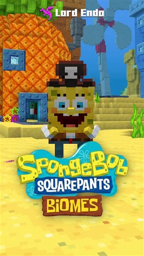 Endo on Instagram: "Aku Cobain Addon Spongebob #minecraft #reels #lordendo"