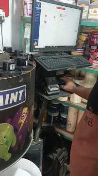 How to make color with a machine 👈👈 #satisfying #coloring