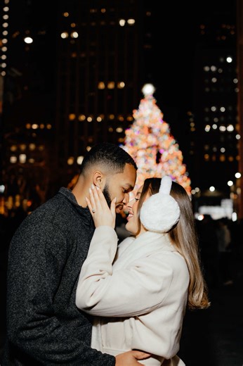Memorable Proposal Moments at Rockefeller Center