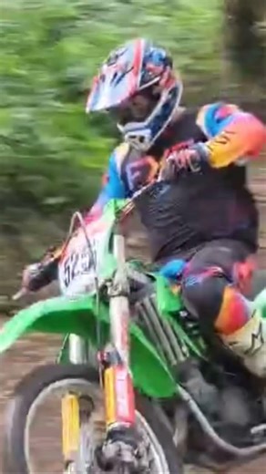2006 KX 125 Woods Riding #kawasaki #kx125 #motocross #vintage #2stroke #2stroker #enduro #mx #viral