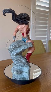 Wanted to share this model kit I assembled and painted many years ago (I’m not a great painter so excuse the final results) but this resin kit design is based on Adam Hughes cover for Wonder Woman #154 from 2000. This was pre 3D printing era. #wonderwoman #adamhughes #modelkit | Wonder Woman Everything Fans