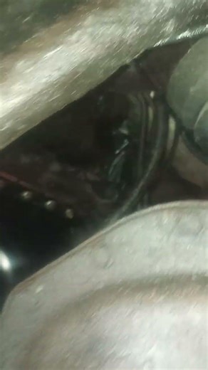 2012 Dodge diesel truck oil pan R&R Pan is back on #2012dodgedieselpan #bddiesel #dieseltruck