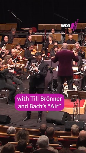 282K views · 7.5K reactions | A breath of fresh air  #bach #trumpet #jazz Together with Till Brönner we play a jazzy version of Bach's "Air". #classicalmusic | WDR Funkhausorchester | Facebook