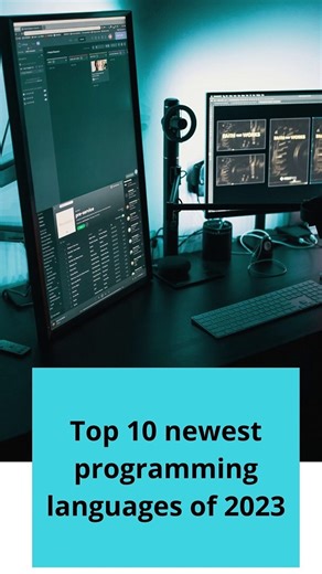 Top 10 newest programming languages in 2023