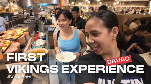 FIRST VIKINGS EXPERIENCE (DAVAO) #virgueats | Virgu Vlogs