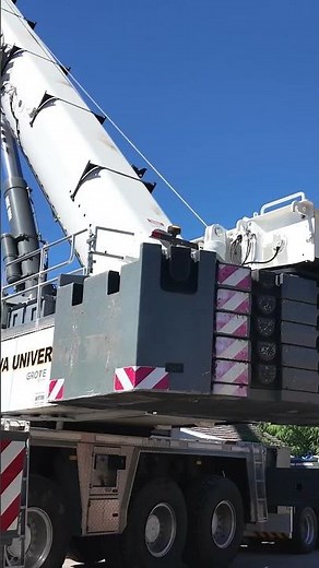 Massive Crane Lift 🚛 3 Semi Trucks for ONE Pool