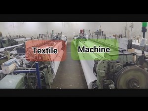 TEXTILE MACHINE | Weaving Loom Machine | 4K Video | RT Textile Company Palladam