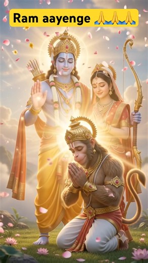 Ram aayenge bhajan #jaisriram #jayhanuman