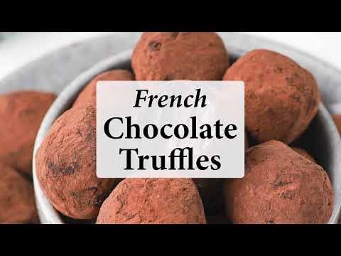 French Chocolate Truffles