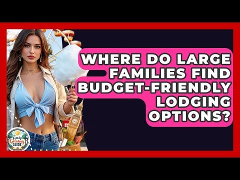 Where Do Large Families Find Budget-friendly Lodging Options? - The Family Getaway Guide