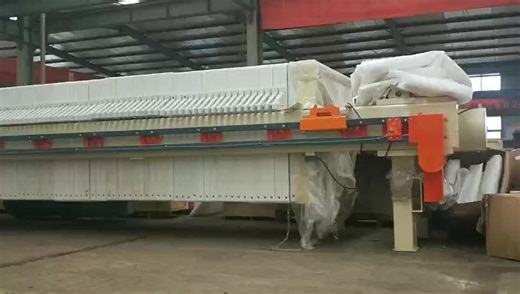 industrial filter press machine for waste water treatment plant sludge