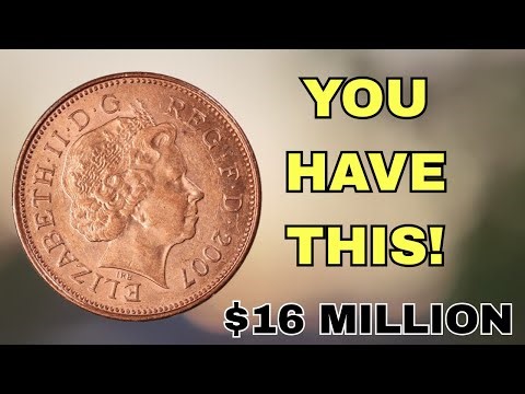 Ultra Rare ELIZABETH II TWO PENCE 2007 Coin Worth $16 Million!